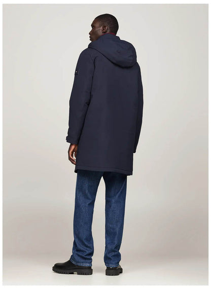 Tommy Hilfiger Padded Parka Jacket - Desert Sky MW0MW37369-DW5-4