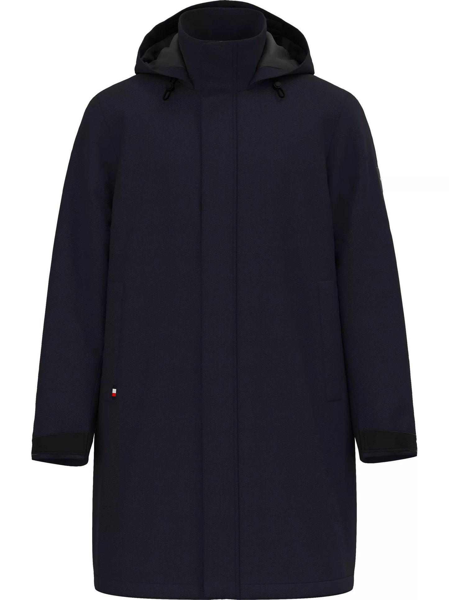 Tommy Hilfiger Padded Parka Jacket - Desert Sky MW0MW37369DW5_F_C4301