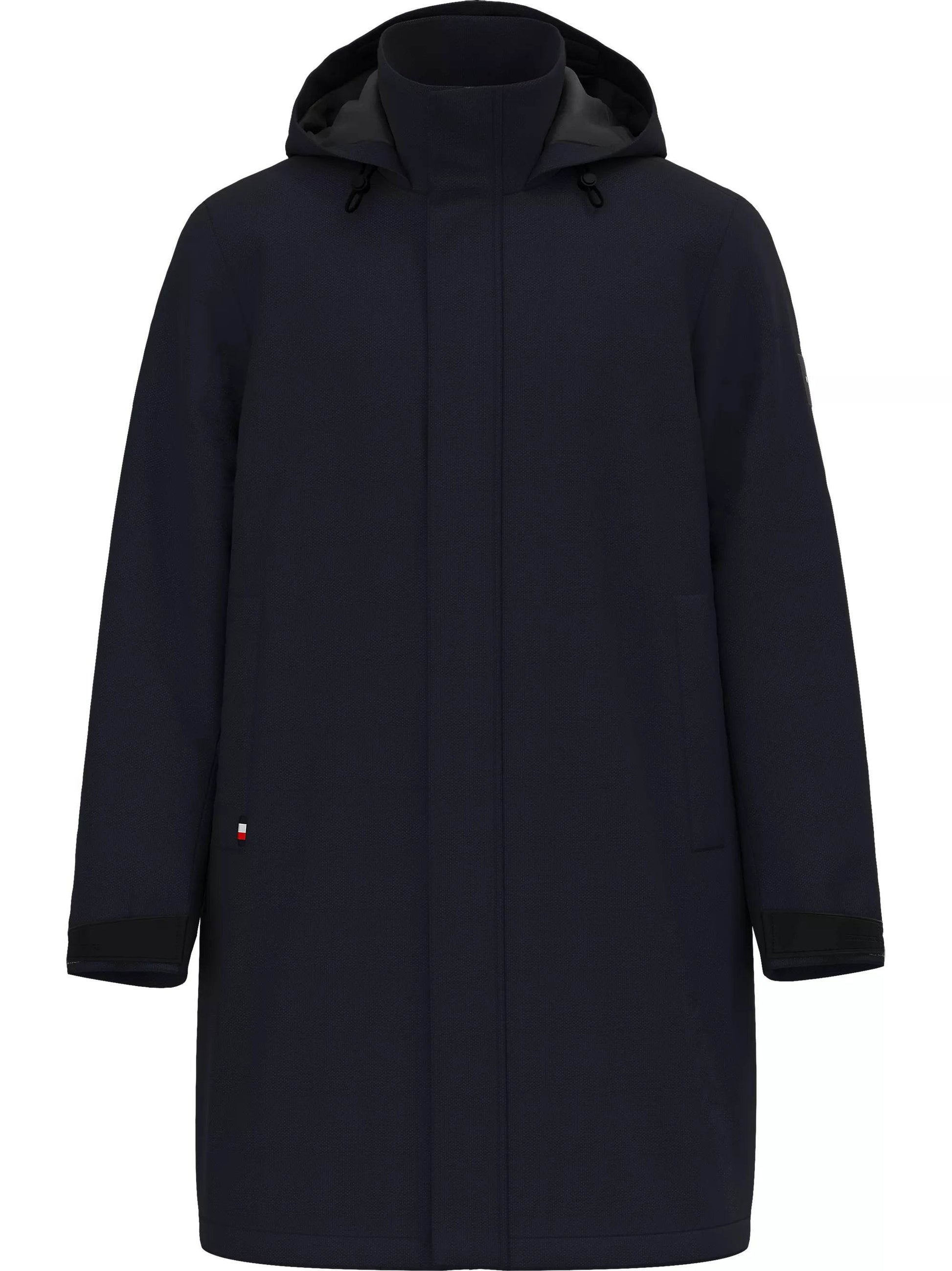 Tommy Hilfiger Padded Parka Jacket - Desert Sky MW0MW37369DW5_F_C4301