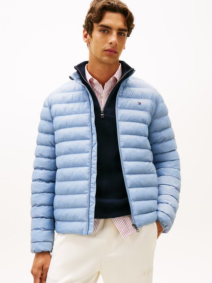 Tommy Hilfiger Packable Recycled Jacket - Brisk Blue MW0MW37634_C2B_main