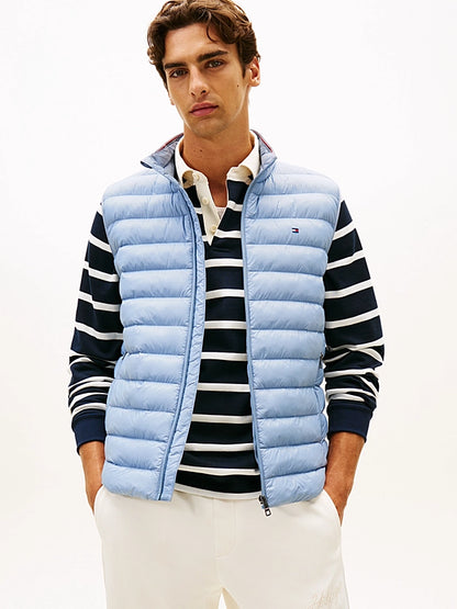Tommy Hilfiger Packable Quilted Gilet - Brisk Blue MW0MW37677_C2B_main