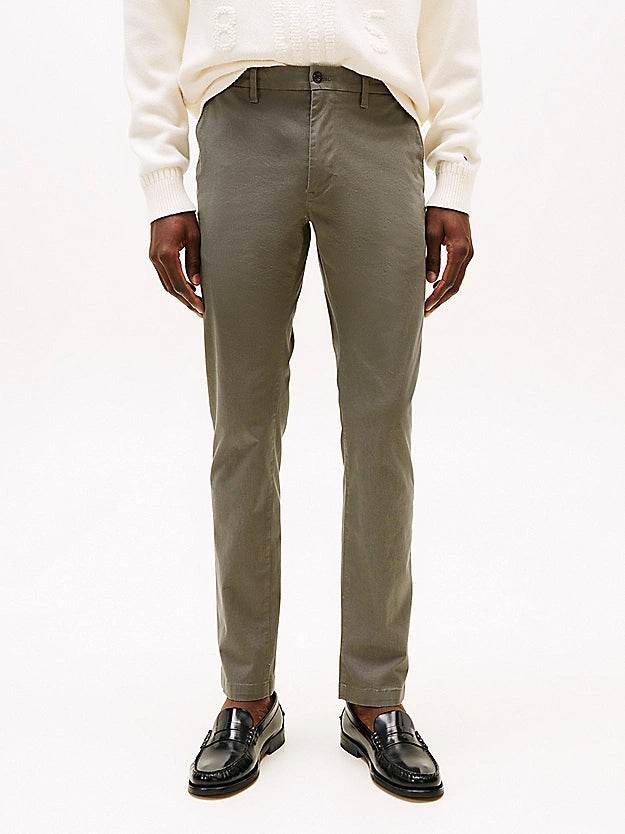Tommy Hilfiger Slim Flag Embroidery Chinos - Hydrogen Grey MW0MW37714_PR2_alternate1