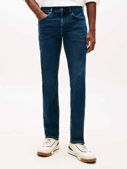 Tommy Hilfiger Denton Faded Straight Leg Jeans - Tinted Blue MW0MW39035_1CY_alternate1