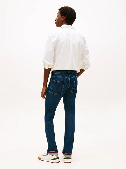 Tommy Hilfiger Denton Faded Straight Leg Jeans - Tinted Blue MW0MW39035_1CY_alternate3