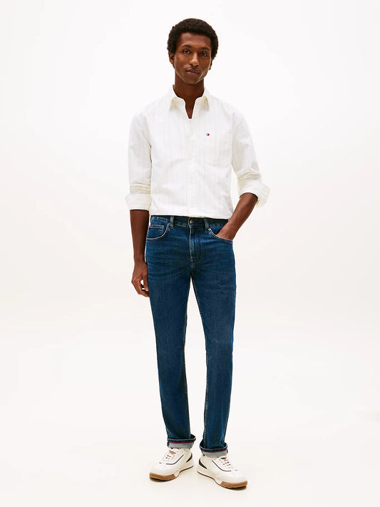 Tommy Hilfiger Denton Faded Straight Leg Jeans - Tinted Blue MW0MW39035_1CY_main