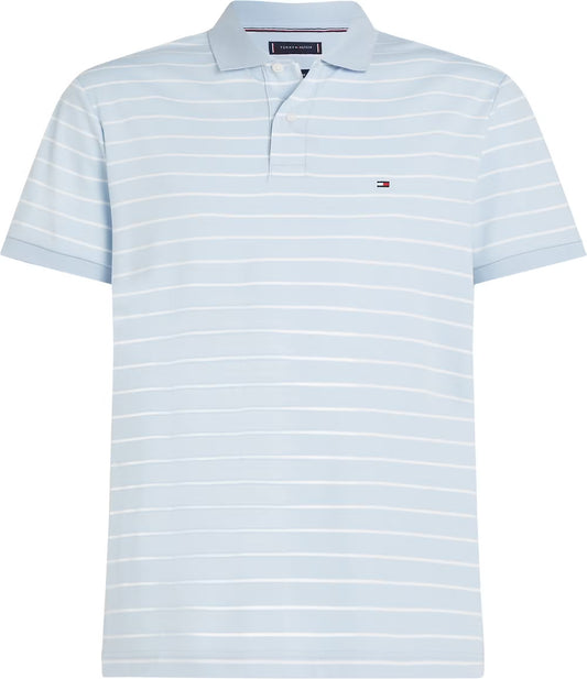 Tommy Hilfiger Regular Fit Polo Shirt - Light Blue MW0MW399940A4-1