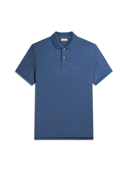 Tommy Hilfiger Regular Fit Fluid Cotton Polo - Aegean Sea MW0MW39994_DBZ_main_ay