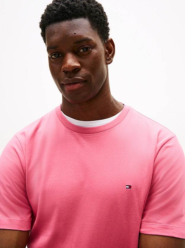 Tommy Hilfiger Flag Embroidery T-Shirt - Vintage Rosy MW0MW39995_THU_alternate1