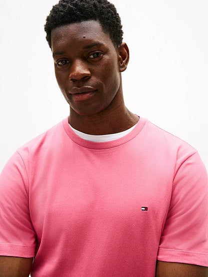 Tommy Hilfiger Flag Embroidery T-Shirt - Vintage Rosy MW0MW39995_THU_alternate1