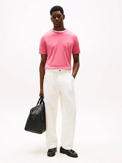 Tommy Hilfiger Flag Embroidery T-Shirt - Vintage Rosy MW0MW39995_THU_alternate2