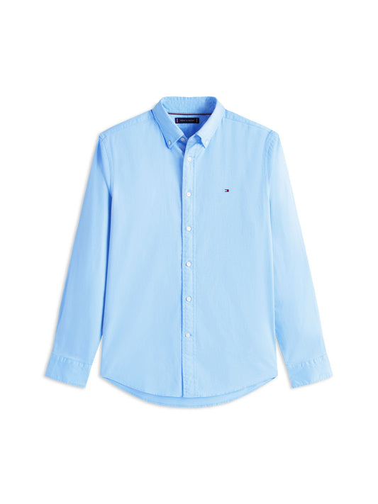 Tommy Hilfiger Flex Flannel Shirt - Vessel Blue MW0MW40469_C1Z_main_ay