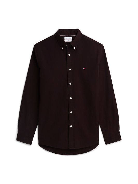 Tommy Hilfiger Flex Flannel Shirt - Chocolate MW0MW40469_HJT_main_ay
