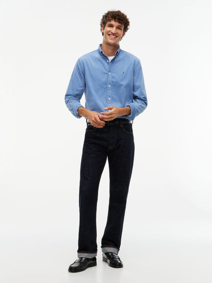 Tommy Hilfiger Corduroy Shirt - Brisk Blue MW0MW40486_C2B_alternate2_ay