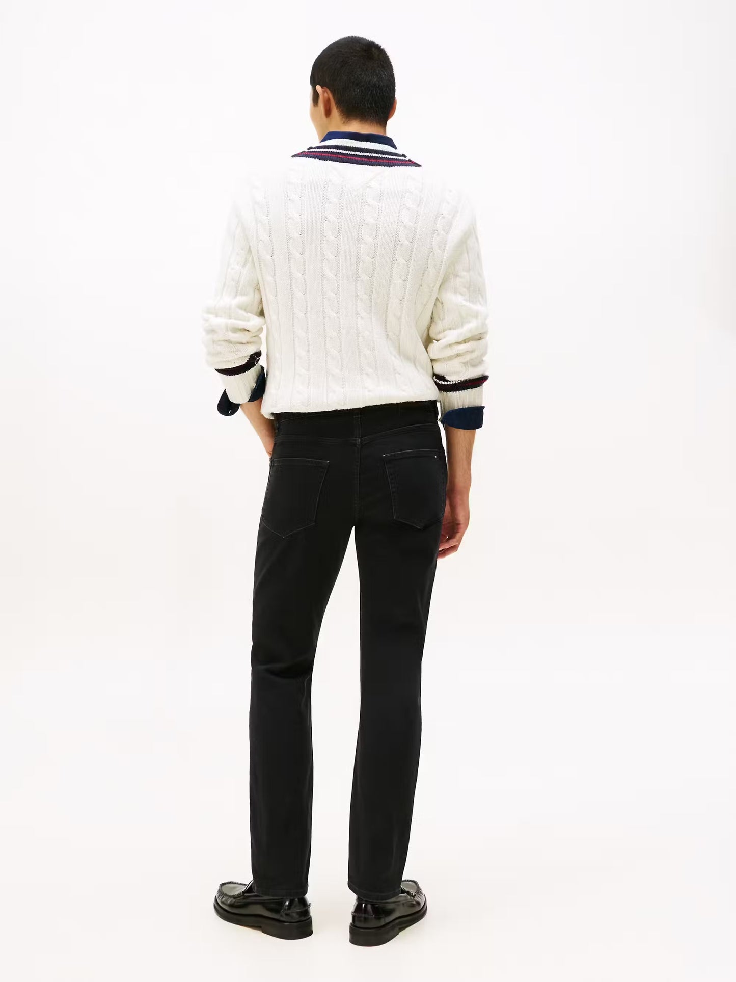 Tommy Hilfiger Straight Denton Sstr Jeans - Black MW0MW40564_1B4_alternate3