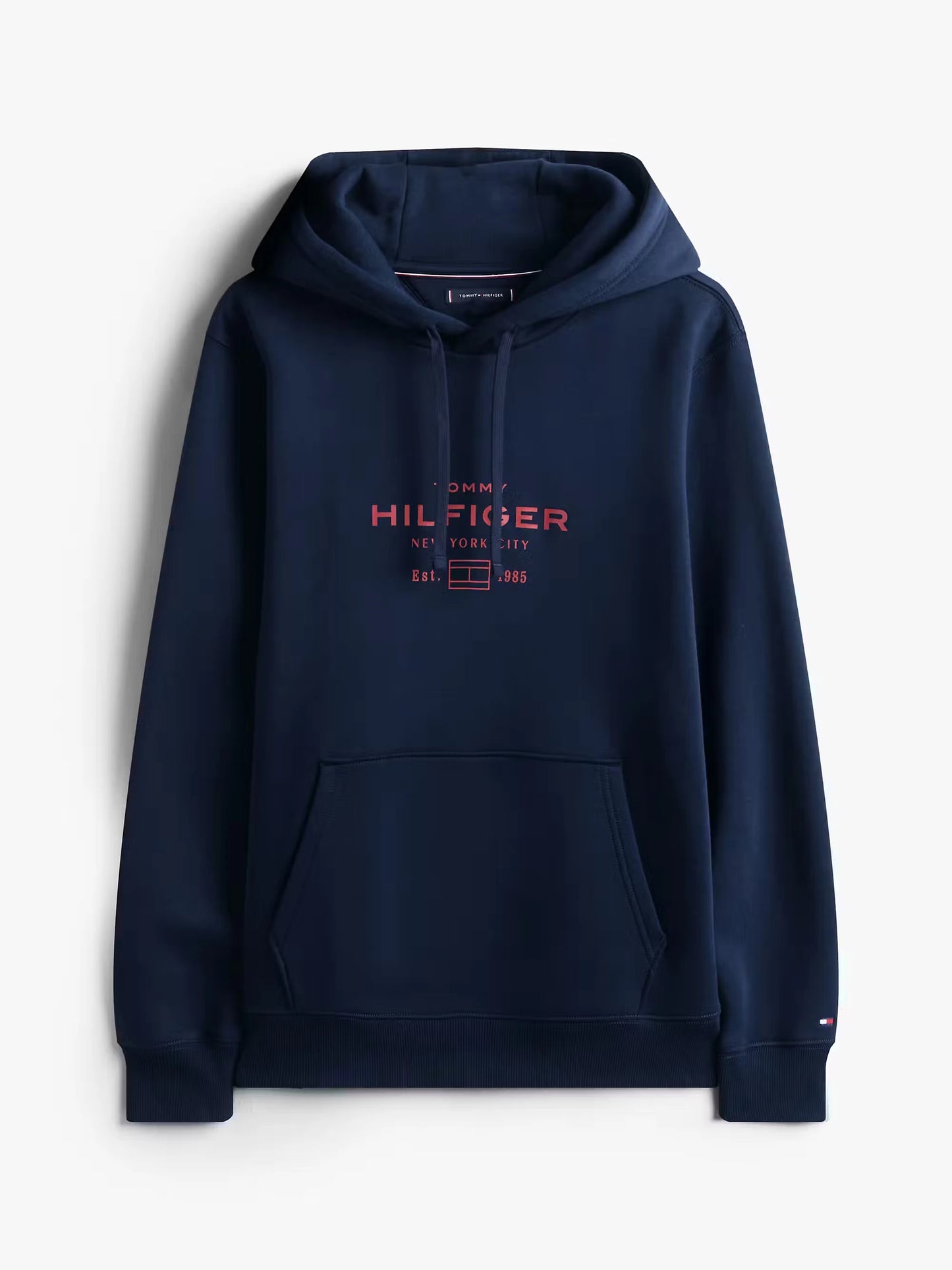 Tommy Hilfiger Oval Graphic Hoodie - Desert Sky MW0MW40864_DW5_alternate4