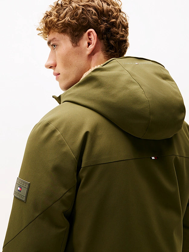 Tommy Hilfiger Tech Water Repellent Thermal Padded Jacket - Huntsman Green MW0MW41363_MT1_alternate1