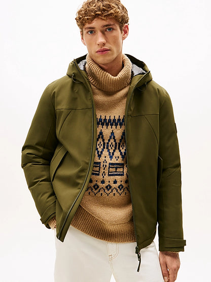 Tommy Hilfiger Tech Water Repellent Thermal Padded Jacket - Huntsman Green MW0MW41363_MT1_main