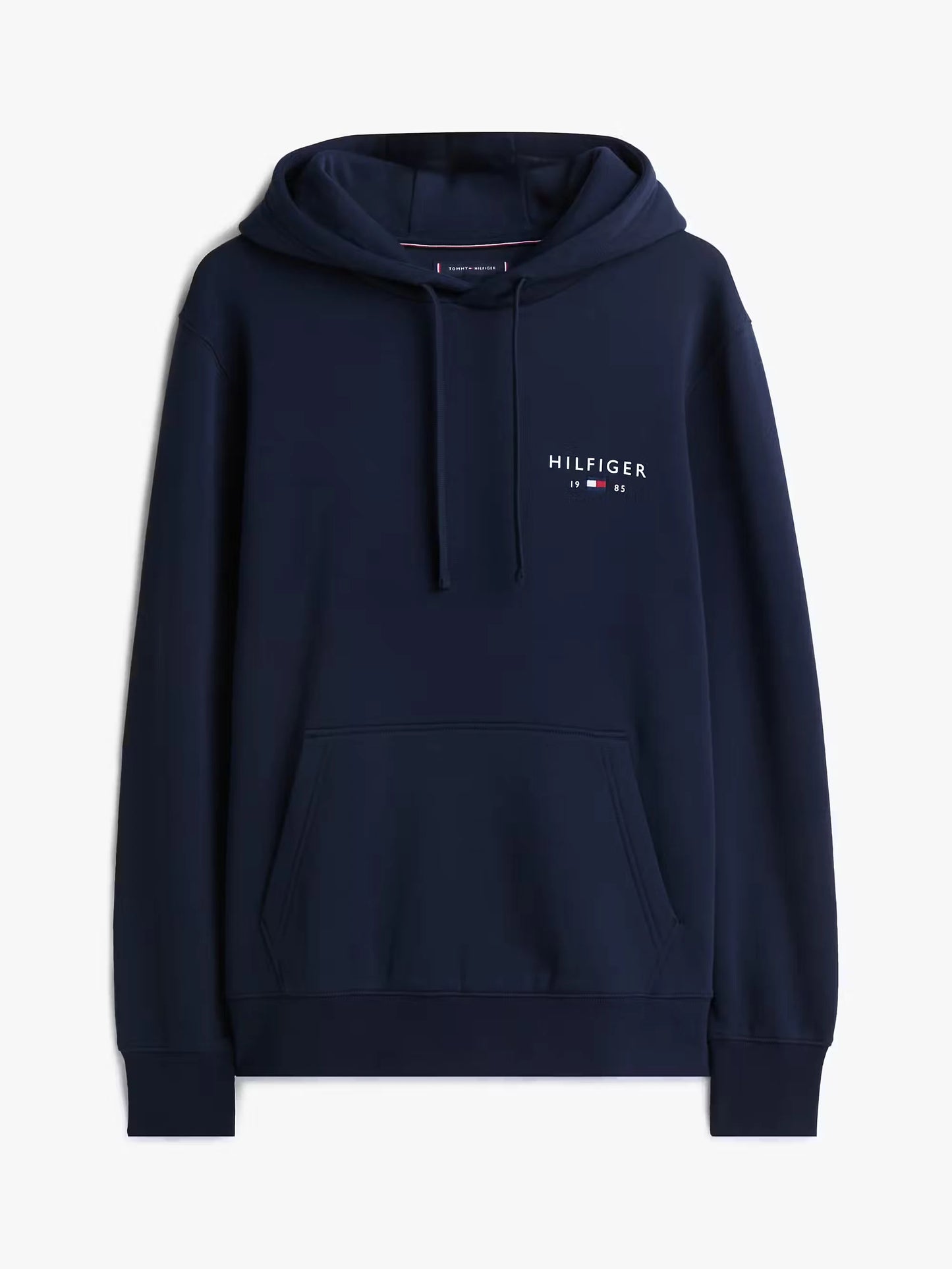 Tommy Hilfiger Brand Love Small Hilfiger Hoodie - Desert Sky MW0MW41429_DW5_alternate4