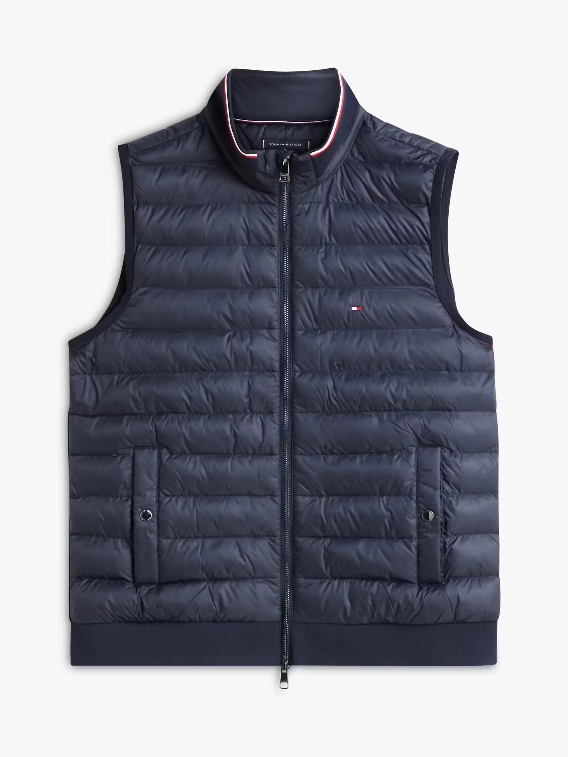 Tommy Hilfiger Mix Media Ess Rwb Vest - Desert Sky MW0MW41441_DW5_alternate4