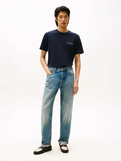 Tommy Hilfiger Brand Love Small Hilfiger Tee - Desert Sky MW0MW41456_DW5_alternate2