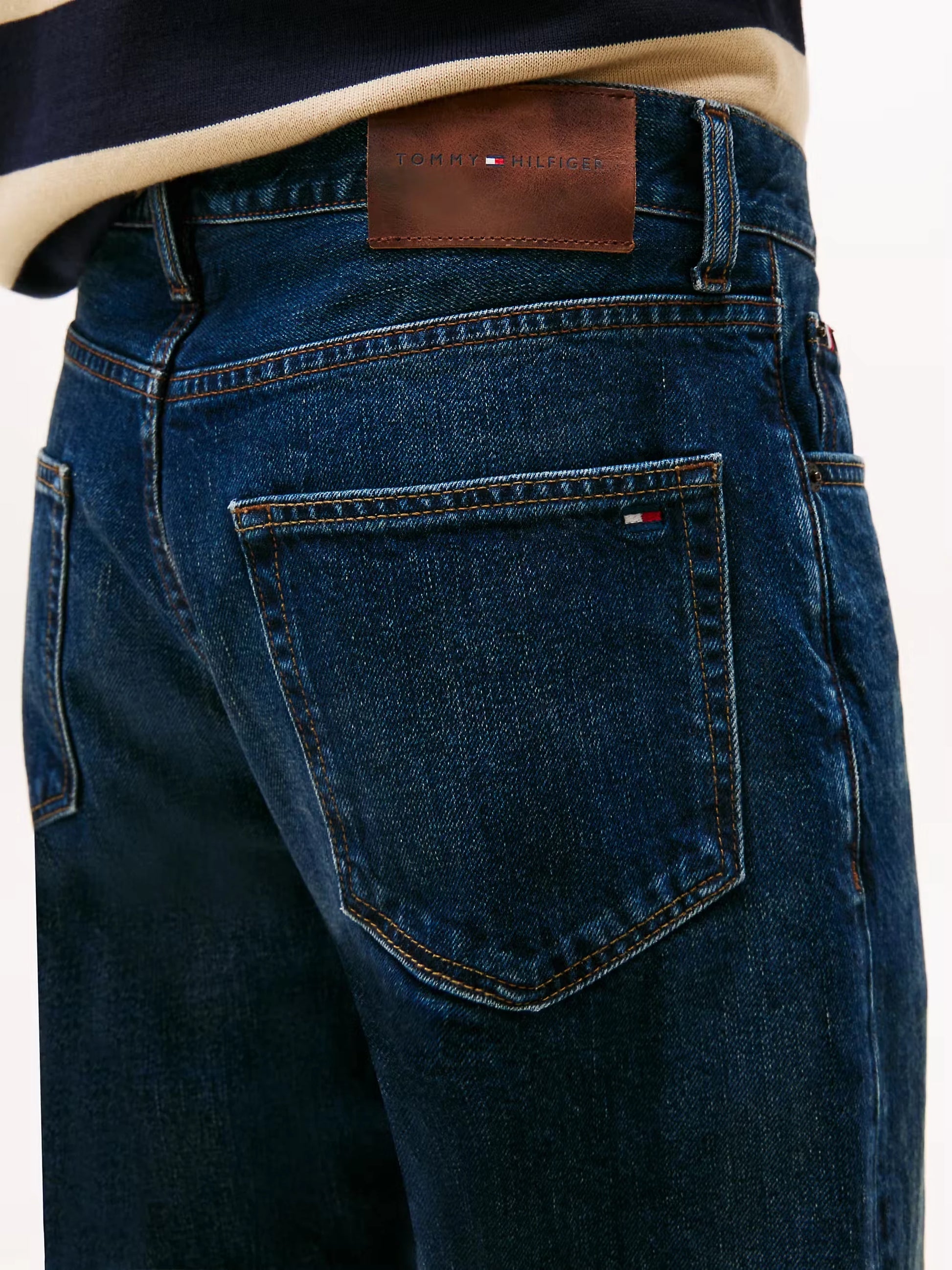 Tommy Hilfiger Regular Straight Dover - Trey Indigo MW0MW41887_1BL_alternate2