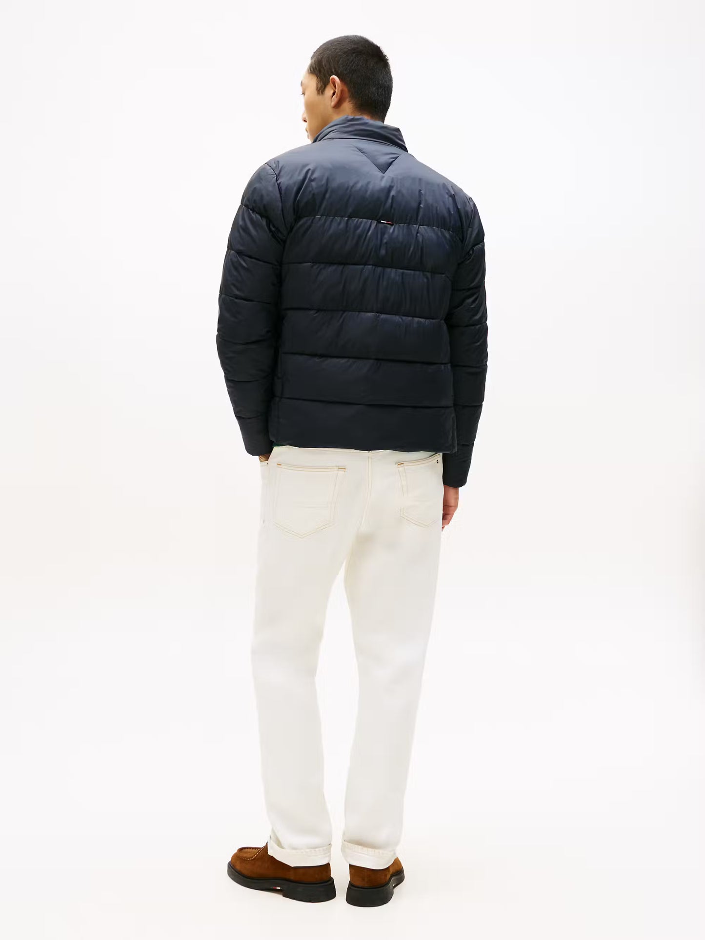 Tommy Hilfiger Mid Weight Stand Collar Jacket - Desert Sky MW0MW41982_DW5_alternate3