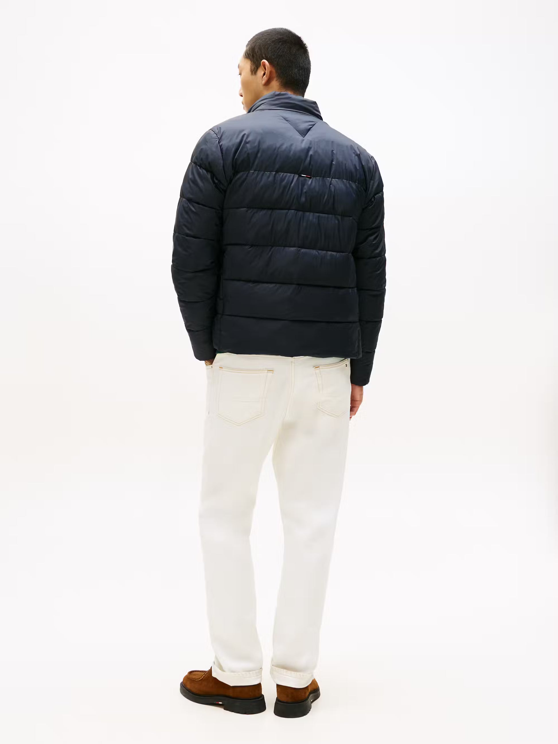 Tommy Hilfiger Mid Weight Stand Collar Jacket - Desert Sky MW0MW41982_DW5_alternate3