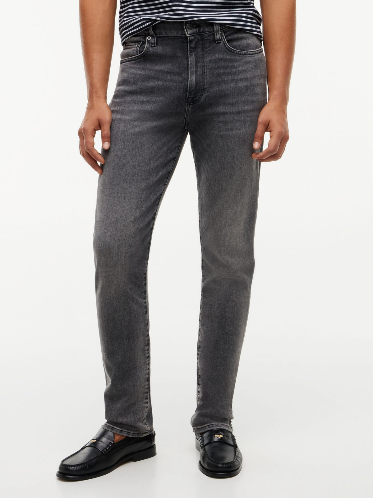 Tommy Hilfiger Slim Bleecker Jeans - Leo Grey MW0MW42315_1B1_alternate1_ay