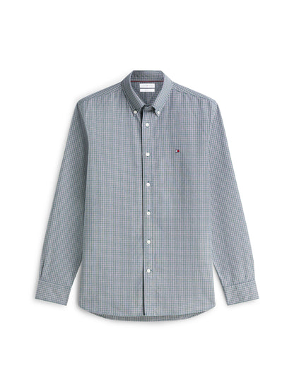 Tommy Hilfiger Heritage Oxford Tartan Shirt - Ornamental Green Check MW0MW44573_0N1_main_ay
