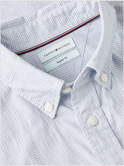 Tommy Hilfiger Dobby Structure Shirt - Light Blue MW0MW44600_C3Q_alternate5_ay