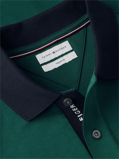 Tommy Hilfiger Interlock Long-Sleeve Polo - Ornamental Green MW0MW44658_L6K_alternate5_ay