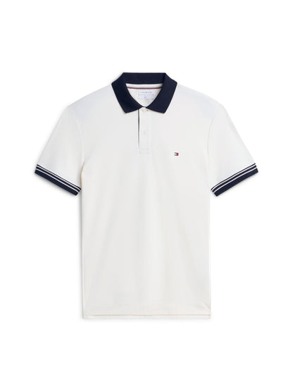 Tommy Hilfiger Interlock Long-Sleeve Polo - Ivory Petal MW0MW44658_Z00_main_ay