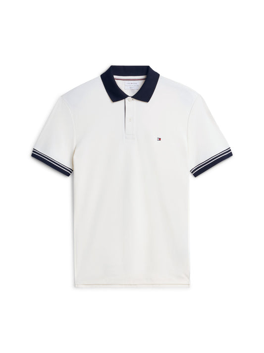 Tommy Hilfiger Interlock Long-Sleeve Polo - Ivory Petal MW0MW44658_Z00_main_ay