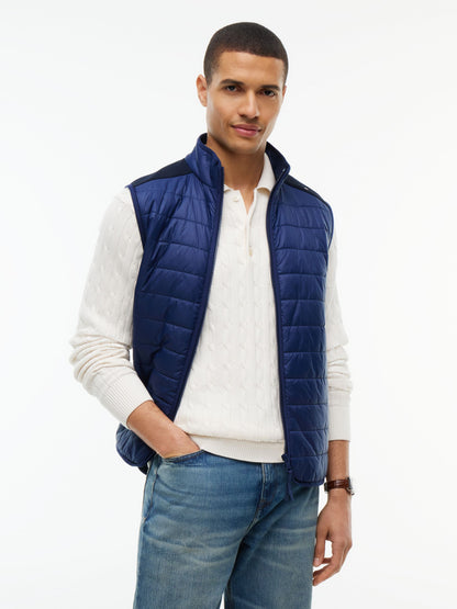 Tommy Hilfiger Performance Hybrid Gilet - Carbon Navy MW0MW44678_DCC_alternate1_ay
