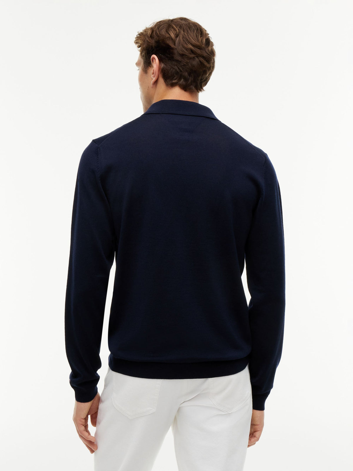 Tommy Hilfiger NY Merino Long-Sleeve Polo - Navy MW0MW44702_DW5_alternate4_ay