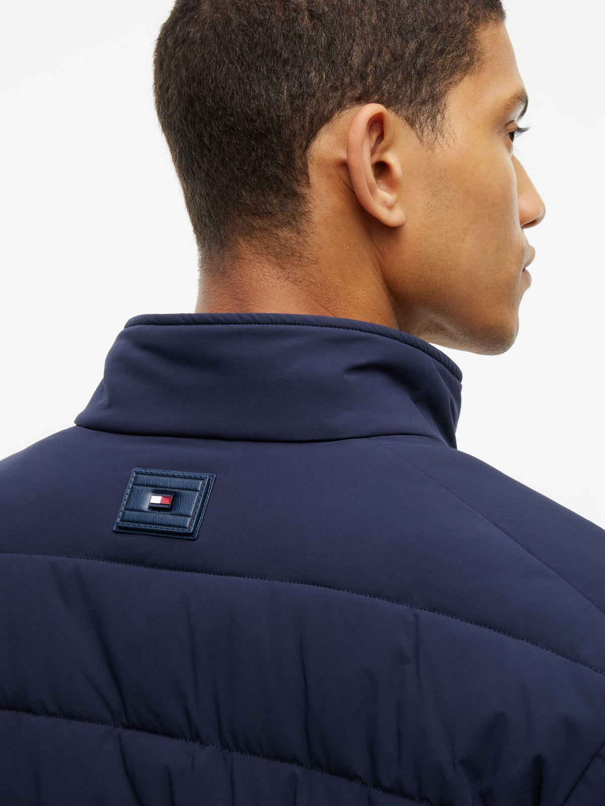 Tommy Hilfiger New York Performance Padded Jacket navy, pocket detail