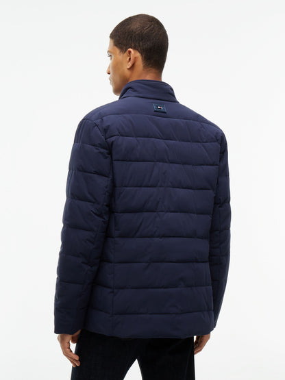 Tommy Hilfiger New York Performance Padded Jacket navy, back view