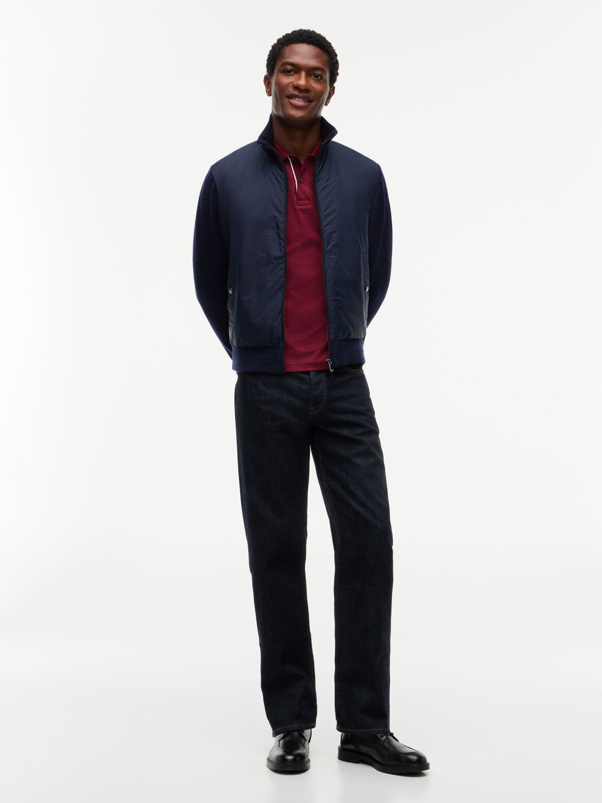 Tommy Hilfiger New York Label Wool Blend Jacket - Navy MW0MW44841_DW5_alternate2_ay