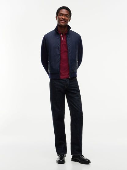 Tommy Hilfiger New York Label Wool Blend Jacket - Navy MW0MW44841_DW5_alternate2_ay