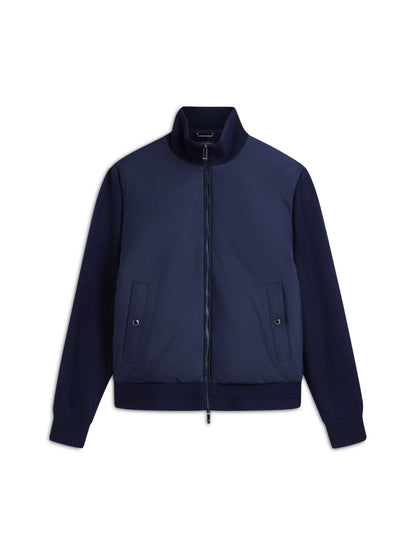 Tommy Hilfiger New York Label Wool Blend Jacket - Navy MW0MW44841_DW5_main_ay