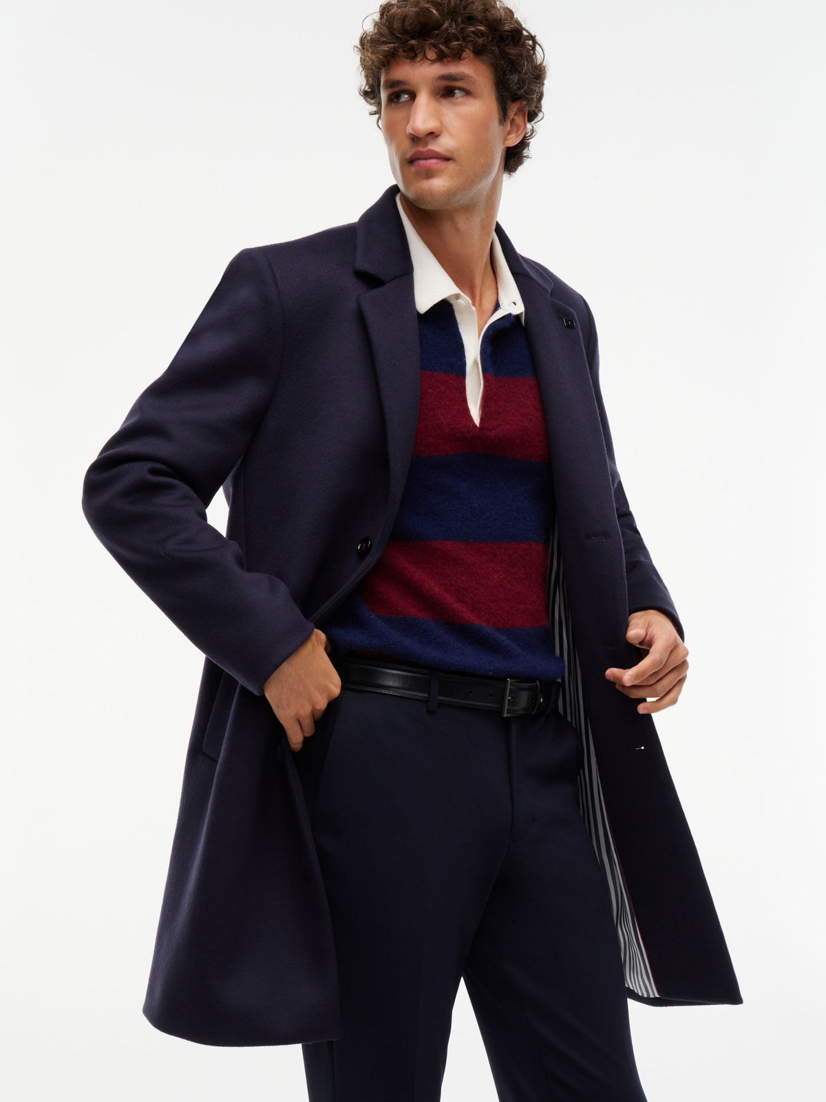 Tommy Hilfiger New York Label Knit Straight Trousers - Navy MW0MW44869_DW5_alternate6_ay