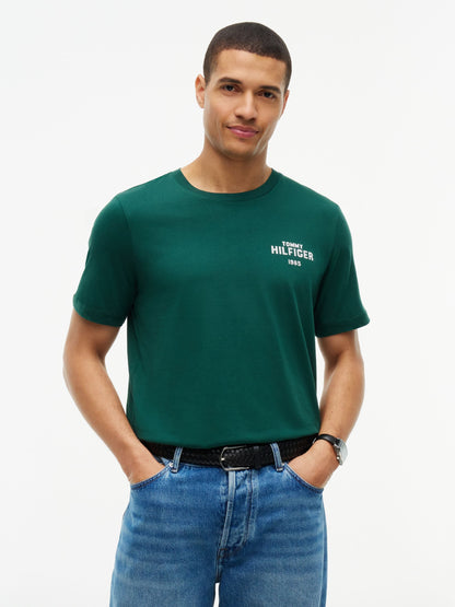 Tommy Hilfiger 1985 Graphic T-Shirt - Ornamental Green MW0MW44878_L6K_alternate1_ay