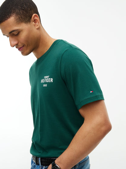 Tommy Hilfiger 1985 Graphic T-Shirt - Ornamental Green MW0MW44878_L6K_alternate3_ay