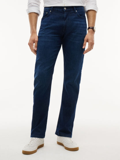 Tommy Hilfiger Denton Slim Straight Faded Jeans - Lux Stones Blue MW0MW44915_1BA_alternate1_ay