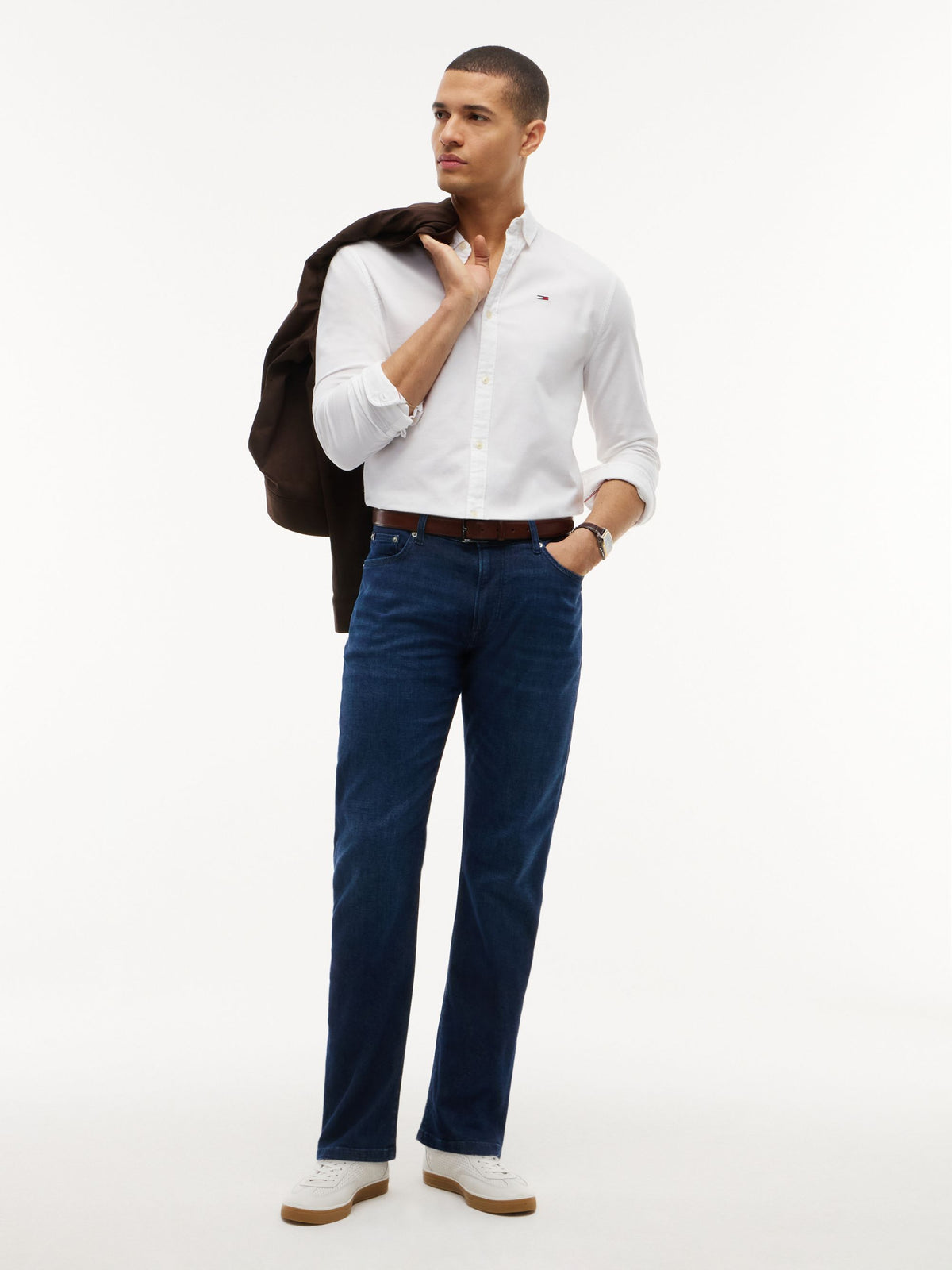 Tommy Hilfiger Denton Slim Straight Faded Jeans - Lux Stones Blue MW0MW44915_1BA_alternate2_ay