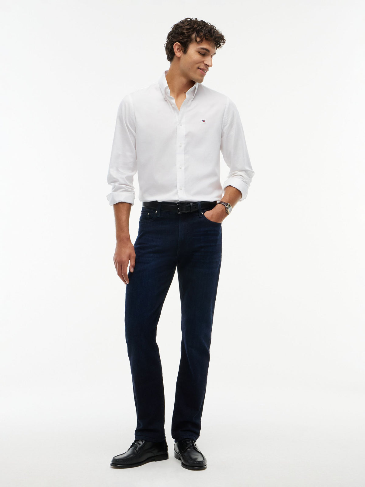 Tommy Hilfiger Denton Slim Straight Jeans - Richard Blue MW0MW44924_1BM_alternate2_ay