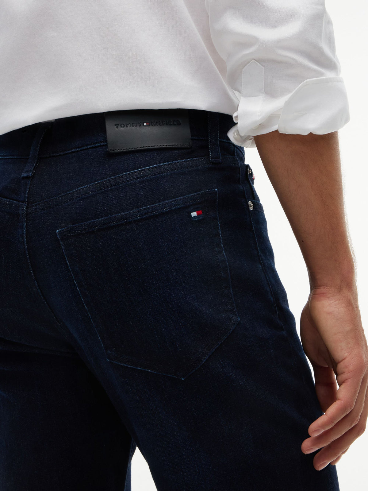 Tommy Hilfiger Denton Slim Straight Jeans - Richard Blue MW0MW44924_1BM_alternate5_ay