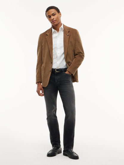 Tommy Hilfiger Denton Slim Straight Faded Jeans - Watts Dark Grey MW0MW44926_1B2_alternate2_ay