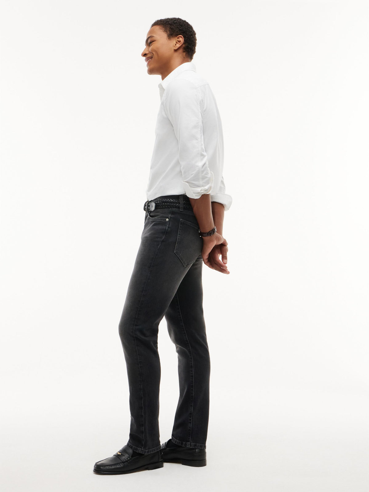 Tommy Hilfiger Denton Slim Straight Faded Jeans - Watts Dark Grey MW0MW44926_1B2_alternate3_ay