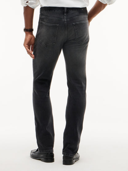 Tommy Hilfiger Denton Slim Straight Faded Jeans - Watts Dark Grey MW0MW44926_1B2_alternate4_ay